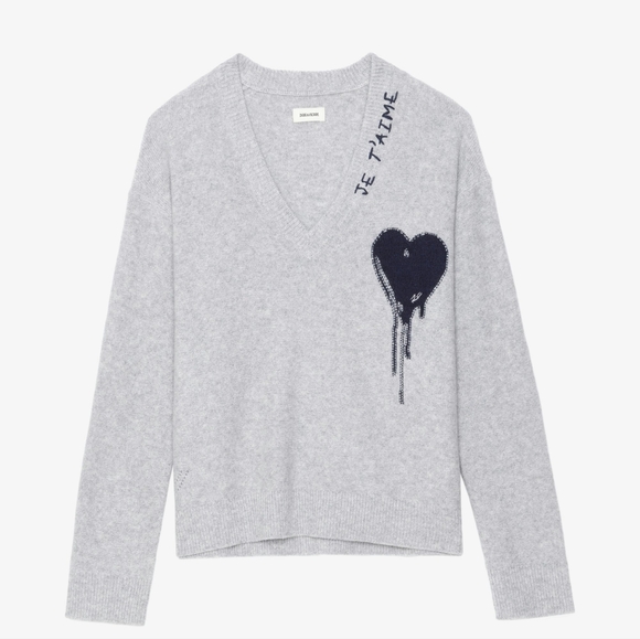 Zadig & Voltaire Cashmere sweater ‘Mikyz - Picture 5 of 11